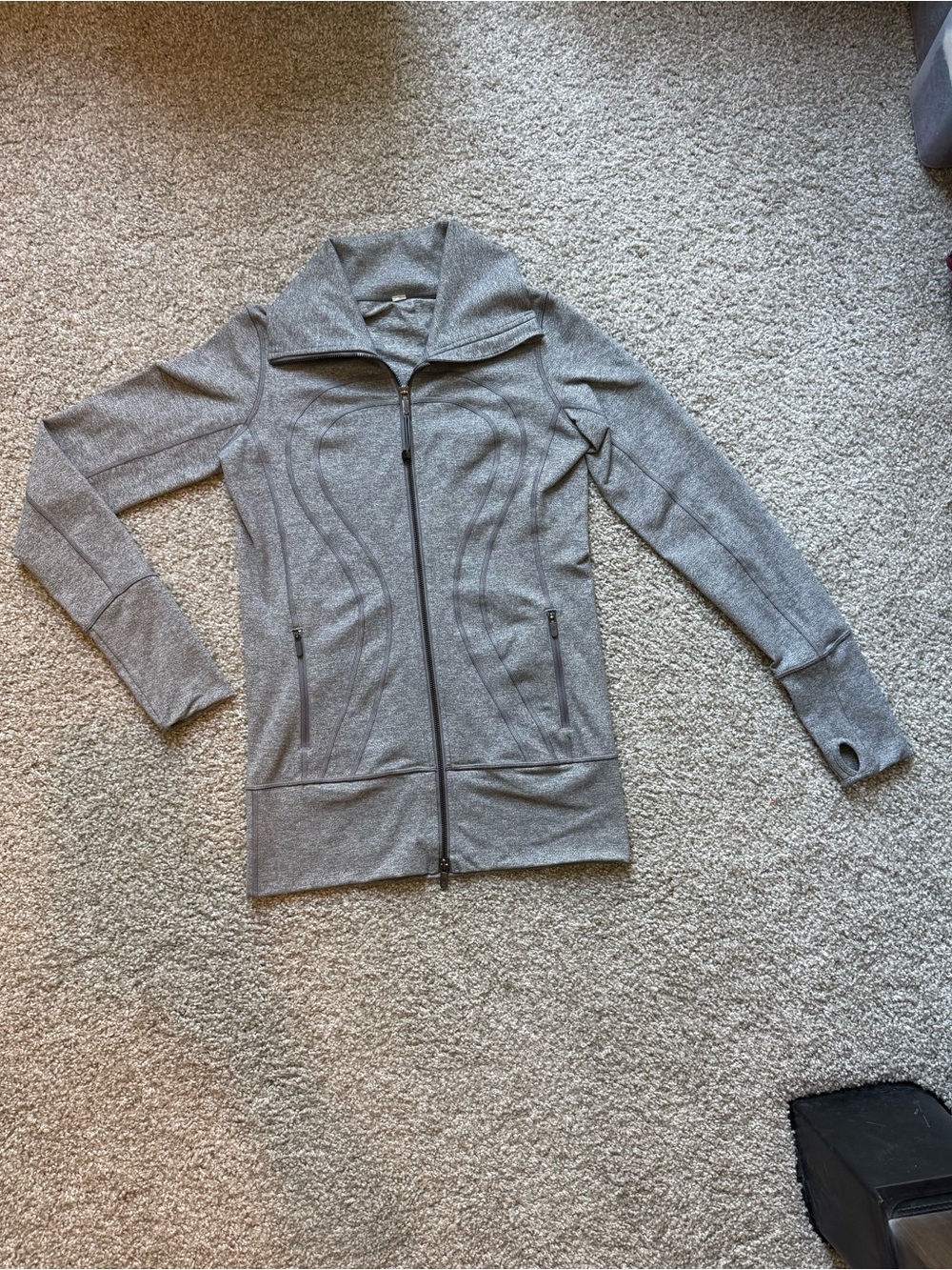 Lululemon Define Heather Gray Jacket